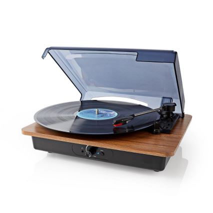 Gramophone avec connexion Bluetooth 9W + protection poussière