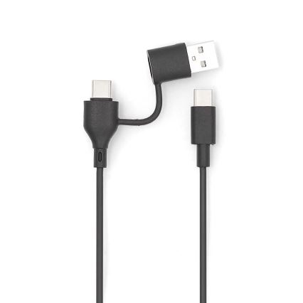 Batterie portative 2en1 magnétique avec charge sans fil MagSafe 5000 mAh noir
