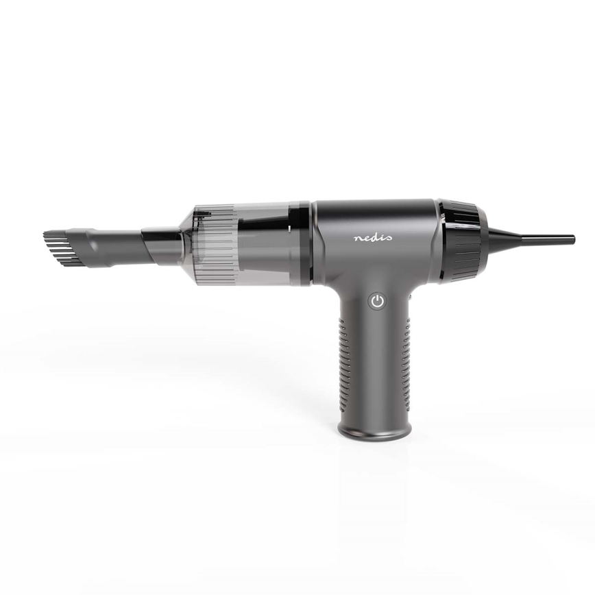Oplaadbare handstofzuiger 2in1 90W/6000 mAh grijs/zwart