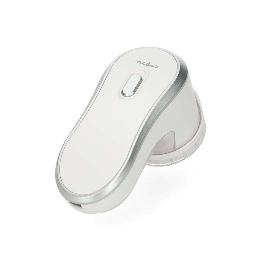 Oplaadbare pluizenverwijderaar 500 mAh, wit