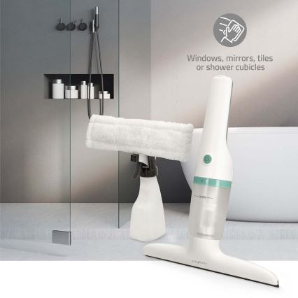 Aspirateur rechargeable pour fenêtres 12W/2200 mAh IPX4
