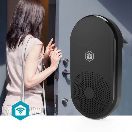 Carillon pour sonnette SmartLife Wi‑Fi noir