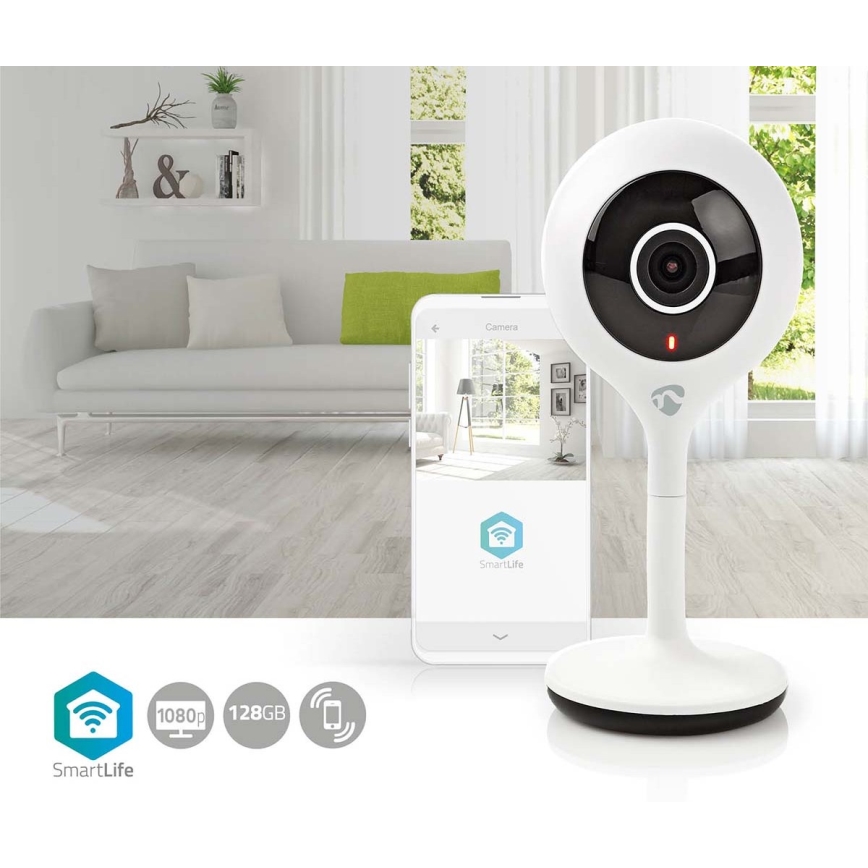 Slimme IP Camera Smartlife 5V FULL HD 1920x1080p Wi-Fi