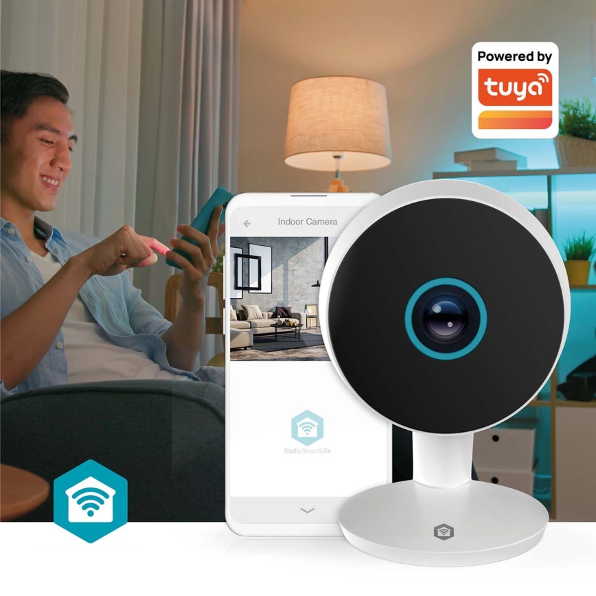 Slimme camera Smartlife 5V 3MP Full HD 1296p Wi-Fi Tuya