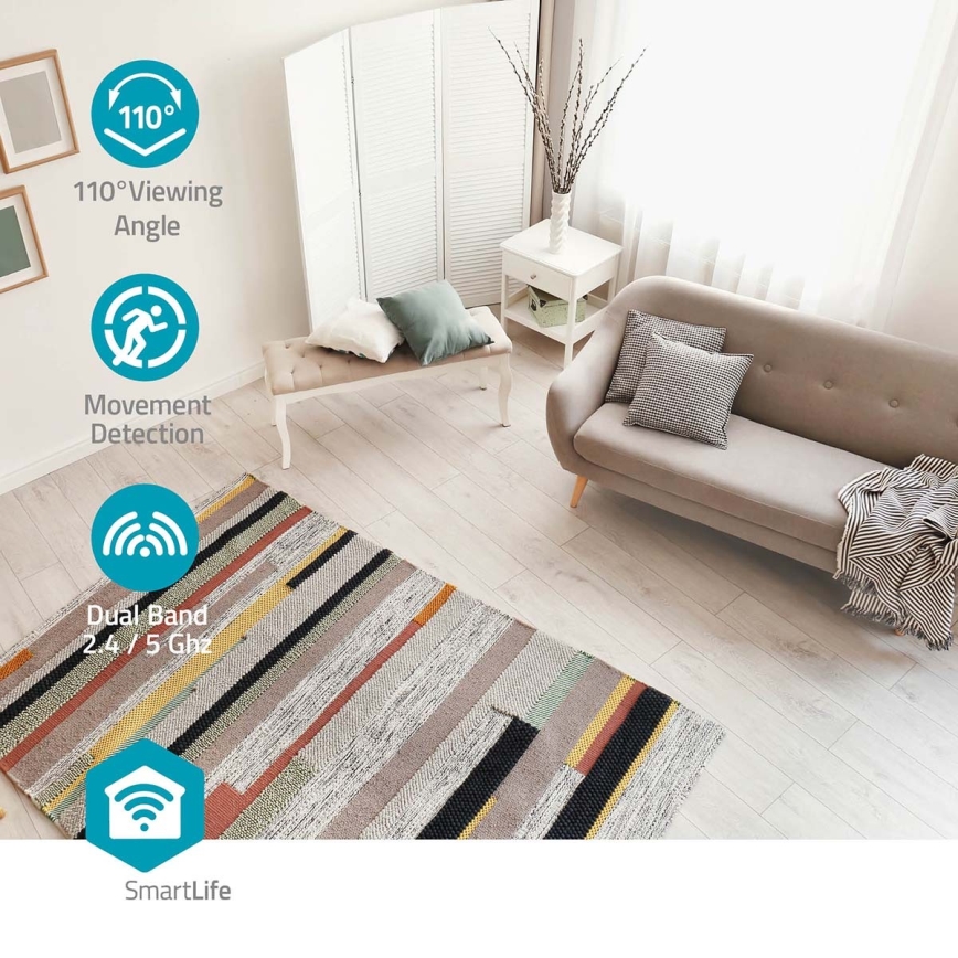 Slimme camera Smartlife 5V 3MP Full HD 1296p Wi-Fi
