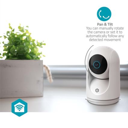 Caméra intelligente Smartlife 5V 3MP Full HD 1296p Wi-Fi Tuya