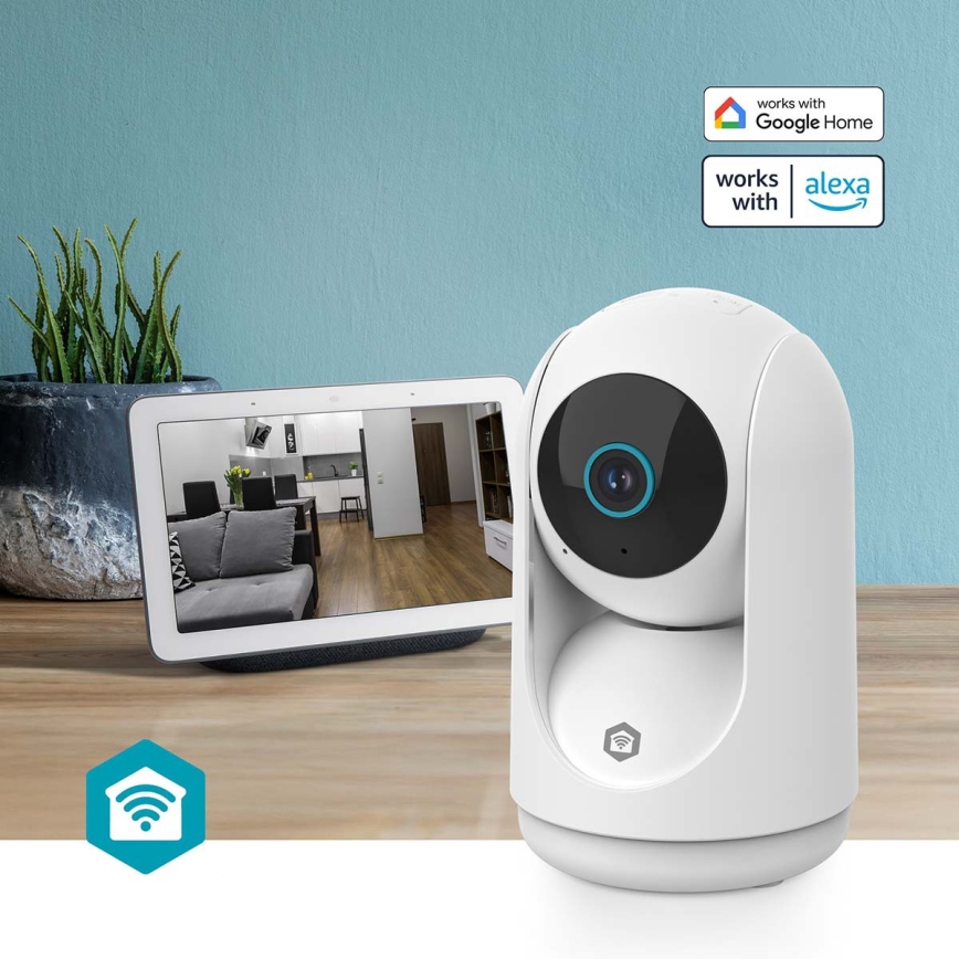 Slimme camera Smartlife 5V 3MP Full HD 1296p Wi-Fi Tuya