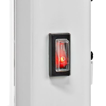 Elektrische directverwarmer/convectorkachel 2000W/230V Wi‑Fi IP24 thermostaat