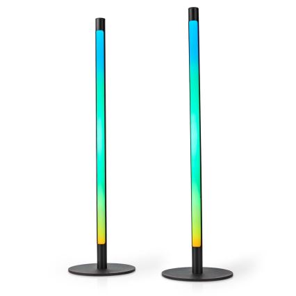 SET 2x LED RGBIC Dimbare tafellamp SmartLife LED/36W/230V 55 cm 2700-6500K Wi-Fi Tuya + afstandsbediening
