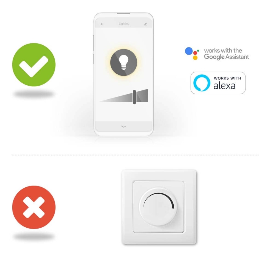 LED RGBW Dimbare stekkerstraler voor stopcontact SmartLife LED/20W/230V Wi-Fi IP65 2700-6500K
