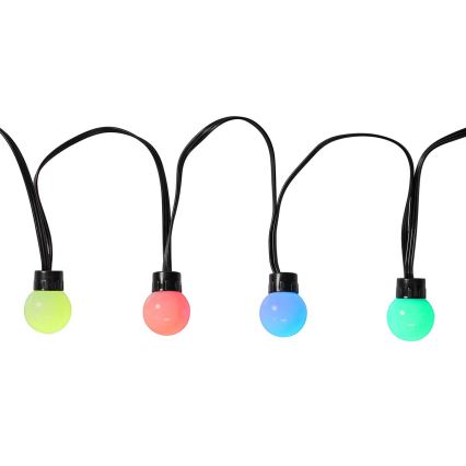 LED RGB Decoratieve Lichtketting 48xLED 13,8m IP65 Wi-Fi Tuya