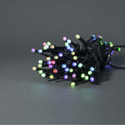 Guirlande LED RGB d'extérieur — 42 LEDs, 8 fonctions, 8 m, IP65, Wi‑Fi Tuya