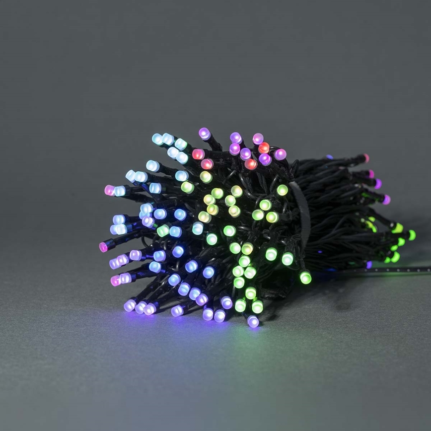 Guirlande LED RGB extérieure 84 LED / 8 fonctions, 13 m, IP65, Wi‑Fi Tuya