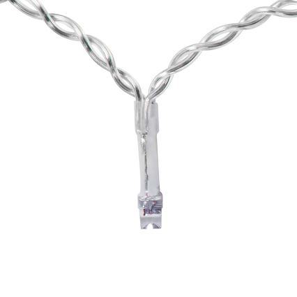 Rideau de Noël LED 240xLED/8 fonctions 8m IP65 Wi-Fi Tuya blanc froid