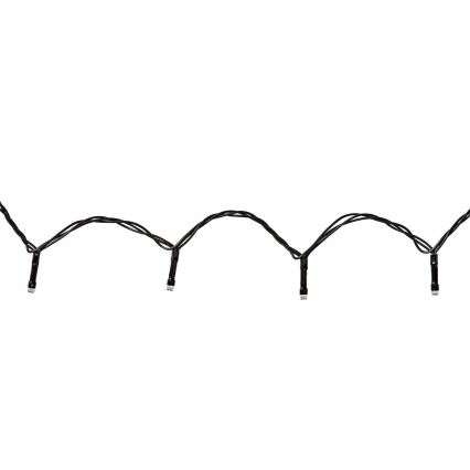 Rideau de Noël extérieur 200xLED/8 fonctions 10x2m IP65 Wi-Fi Tuya blanc chaud