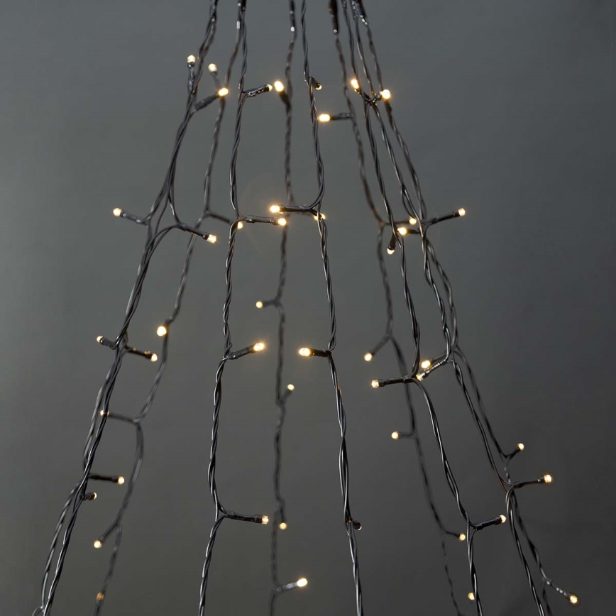 Rideau de Noël extérieur LED 200xLED/8 fonctions 5x7m IP65 Wi-Fi Tuya