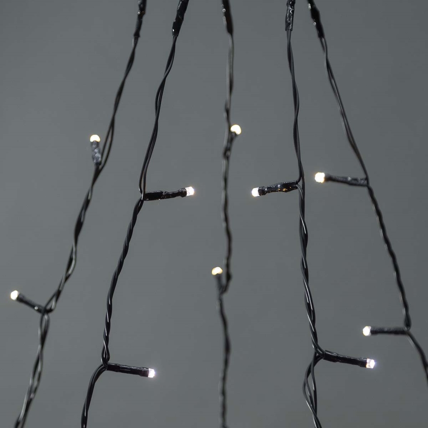 LED kerstgordijn voor buiten 200xLED/8 functies 5x4m IP65 Wi-Fi Tuya warm tot koel wit