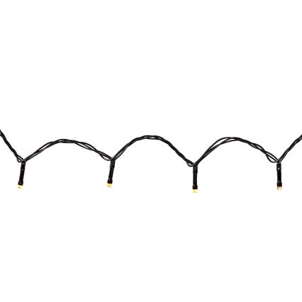 Rideau LED de Noël d'extérieur 200 LED / 8 fonctions 5 x 4 m IP65 Wi‑Fi Tuya blanc chaud à blanc froid
