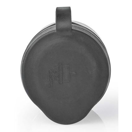 Prise connectée 3680W/230V/Schuko Type F/16A Wi-Fi IP44 noire