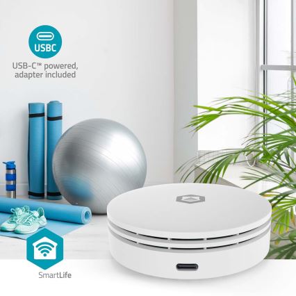 Moniteur intelligent de la qualité de l'air SmartLife Wi‑Fi Tuya