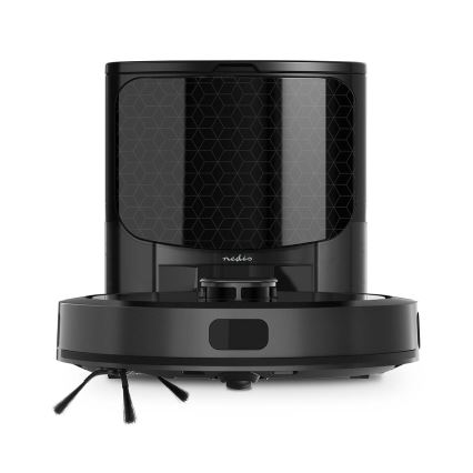 Aspirateur robot connecté avec une serpillère SmartLife 5200 mAh Wi-Fi Tuya noir + Télécommande