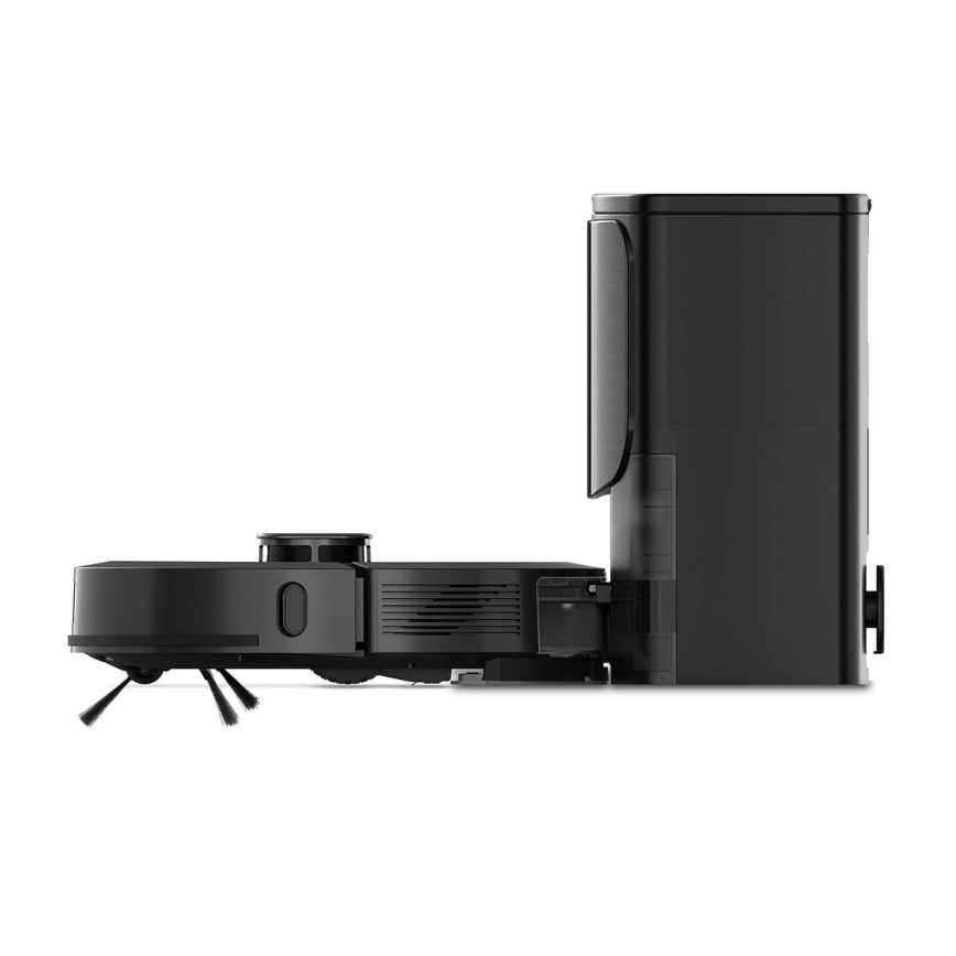 Aspirateur robot connecté avec une serpillère SmartLife 5200 mAh Wi-Fi Tuya noir + Télécommande