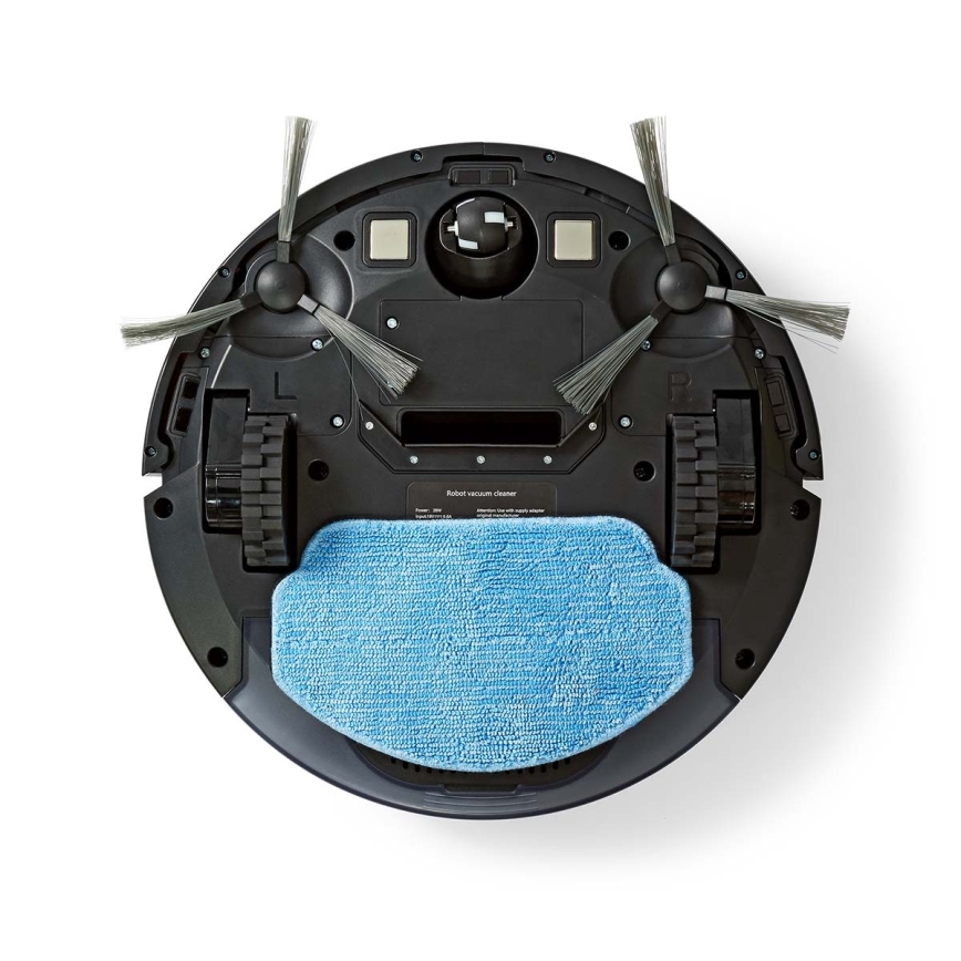 Slimme robotstofzuiger met dweilfunctie 28W/2500 mAh Wi-Fi zwart + afstandsbediening