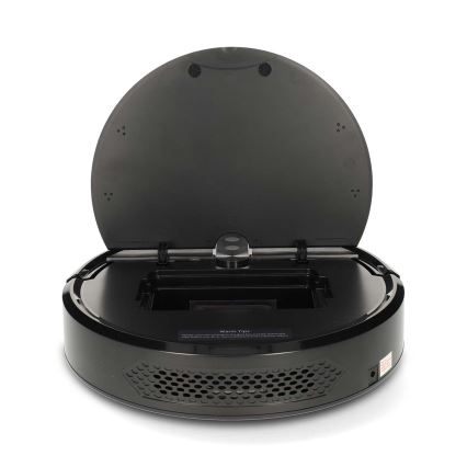 Aspirateur robot intelligent 2-en-1 (aspiration et lavage) SmartLife 2600 mAh Wi‑Fi compatible Tuya noir + télécommande
