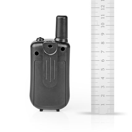 SET 2x Walkietalkie met LED-licht 3xAAA bereik 5 km