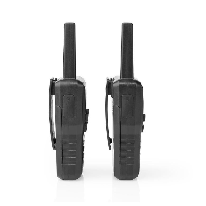 SET 2x Oplaadbare walkietalkie met LED-lampje 1300 mAh bereik 10 km