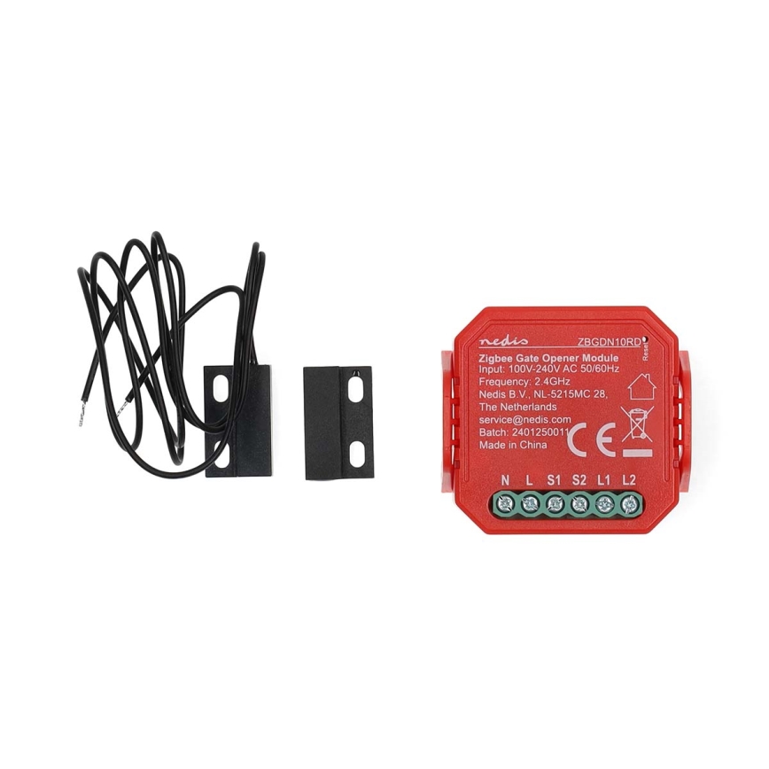 Interrupteur de porte de garage connecté SmartLife Zigbee Tuya