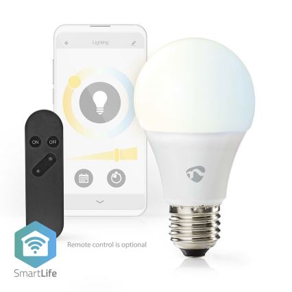 Dimbare LED Lamp SmartLife E27/9W/230V Wi-Fi 2700-6500K