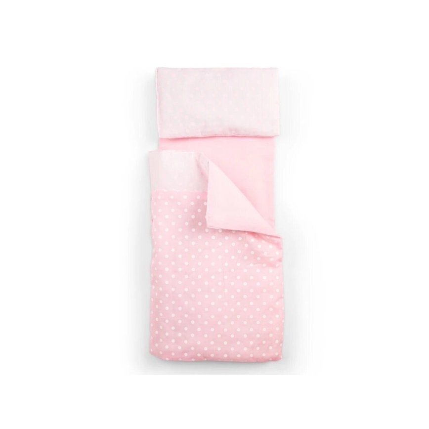 New Classic Toys - Houten bed voor poppen roze