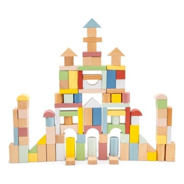 New Classic Toys - Houten blokken 100 st.