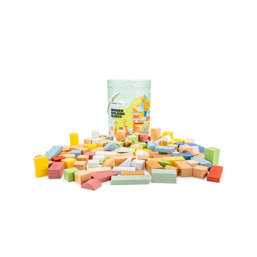 New Classic Toys - Houten blokken 100 st.