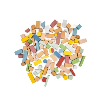New Classic Toys - Houten blokken 100 st.