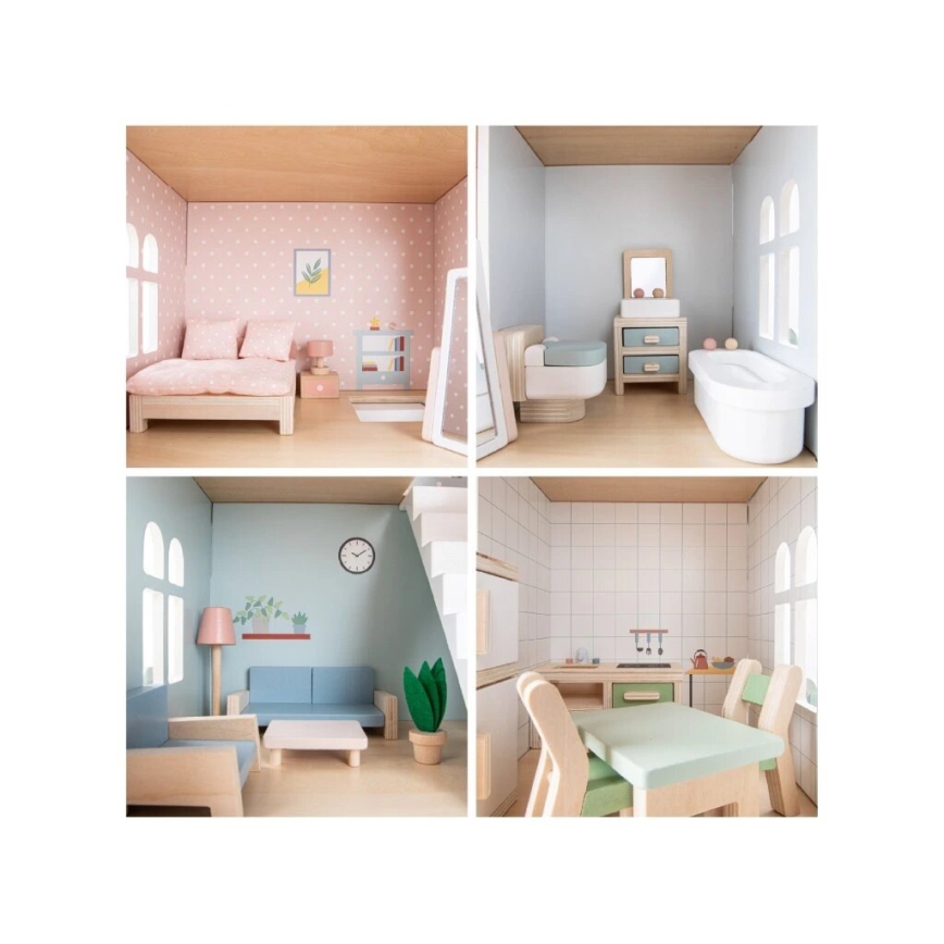 New Classic Toys - Houten poppenhuis