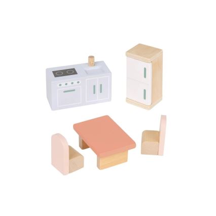 New Classic Toys - Houten poppenhuis rood