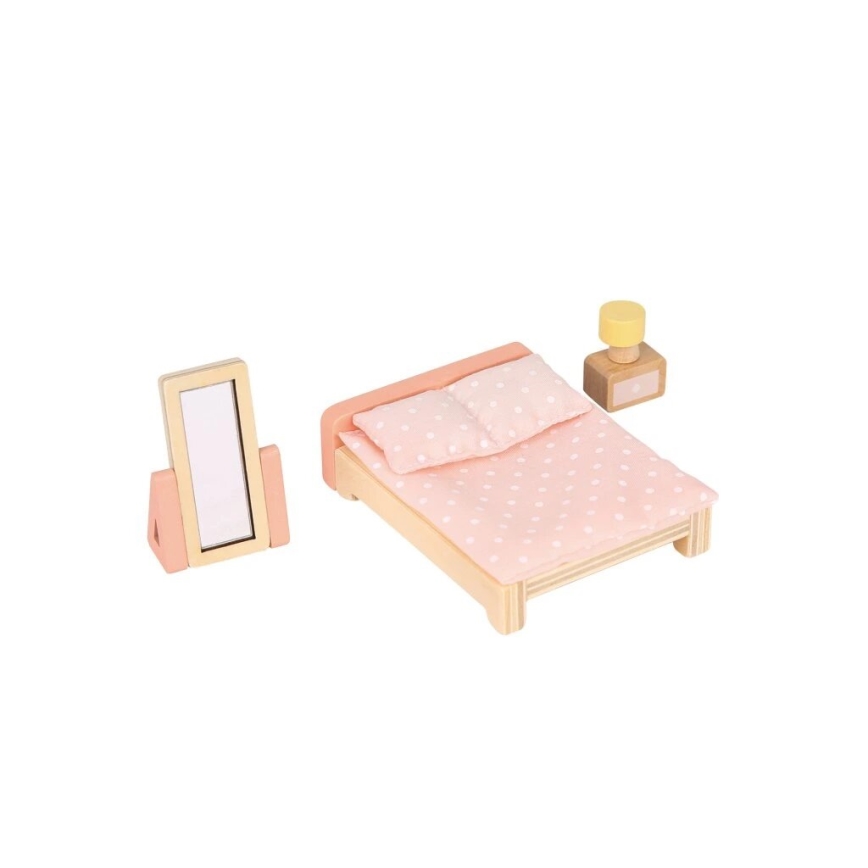 New Classic Toys - Houten poppenhuis rood
