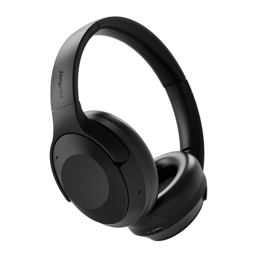 Niceboy HIVE Aura 5 ANC - Draadloze hoofdtelefoons met een microfoon en ANC zwart