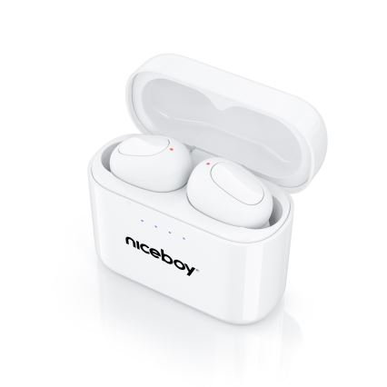 Niceboy HIVE Podsie 4 - Draadloos earphones IP54 wit