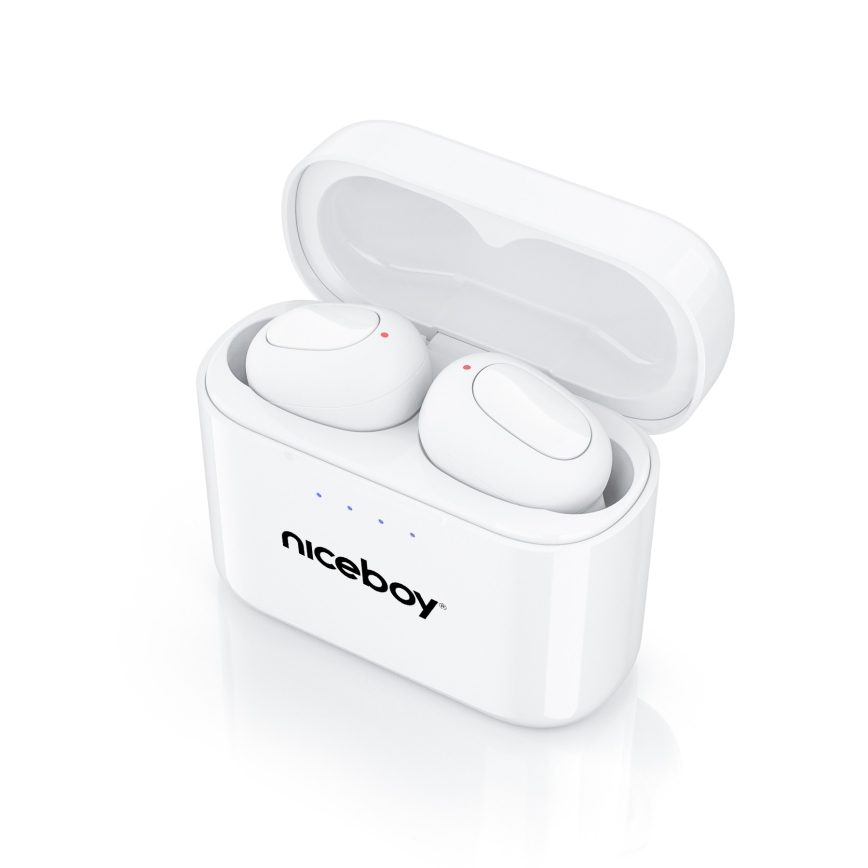 Niceboy HIVE Podsie 4 - Draadloos earphones IP54 wit