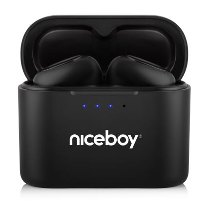 Niceboy HIVE Podsie 4 - Ecouteurs sans fil IP54 noir