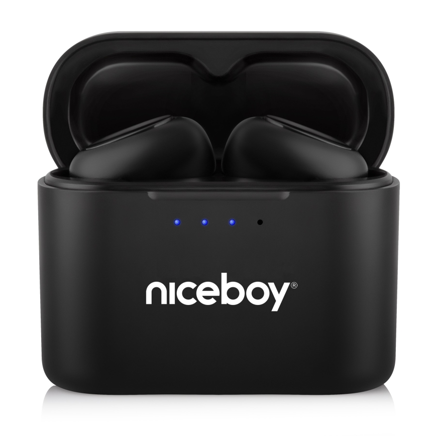 Niceboy HIVE Podsie 4 - Ecouteurs sans fil IP54 noir