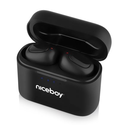 Niceboy HIVE Podsie 4 - Ecouteurs sans fil IP54 noir