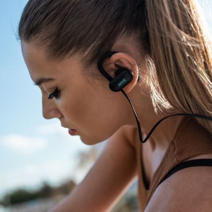 Niceboy HIVE sport 2 - Écouteurs de sport avec un micro IPX5 noir