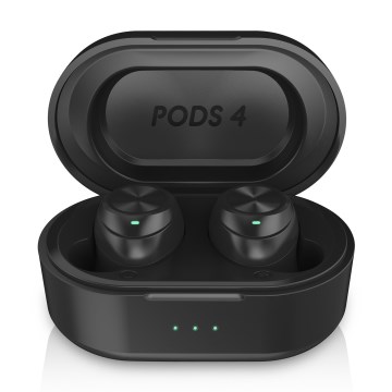 Niceboy Inbouw 4 - Draadloos earphones 500 mAh + 2x 70 mAh IPX5 zwart