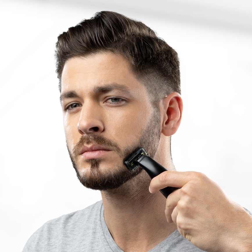 Niceboy ION AirBlade - Tondeuse à barbe 5W/5V noir