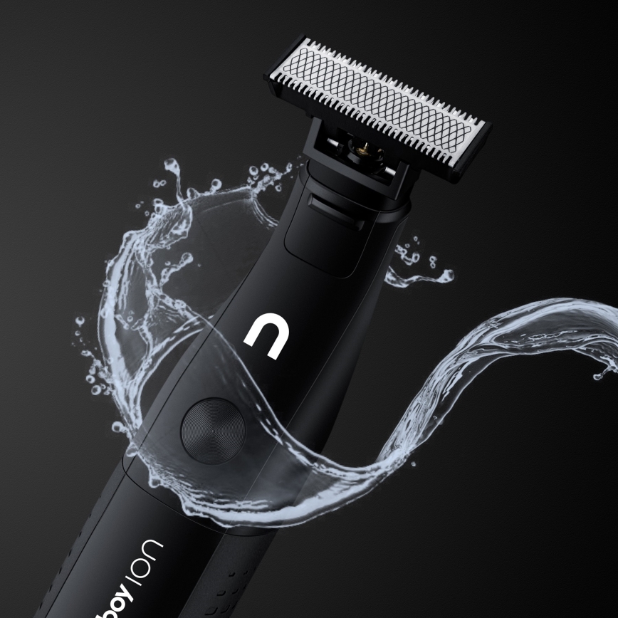 Niceboy ION AirBlade - Tondeuse à barbe 5W/5V noir