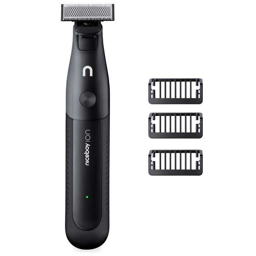 Niceboy ION AirBlade - Tondeuse à barbe 5W/5V noir